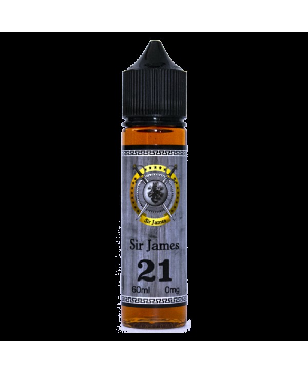 Sir James 21 60ml Vape Juice - Lazarus Vintage