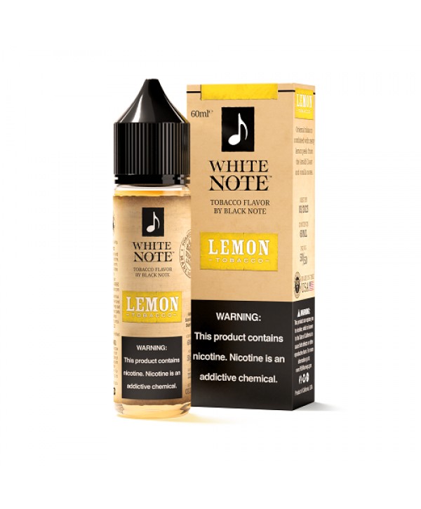 Lemon Tobacco 60ml Vape Juice - White Note