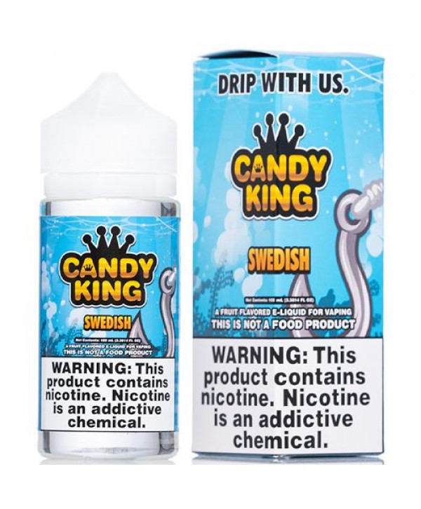 Candy King Swedish Synthetic Nicotine 100ml Vape Juice