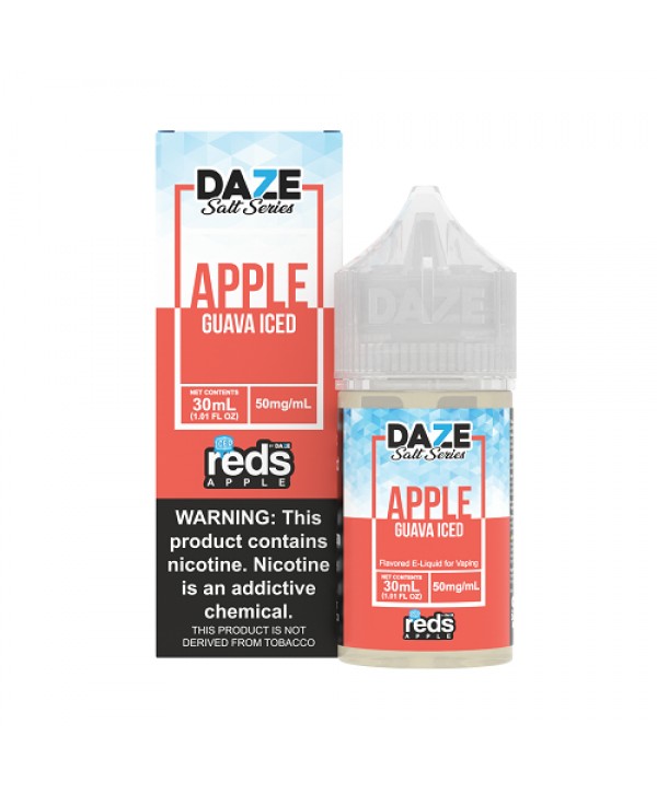 Guava ICED 30ml TF Nic Salt Vape Juice - Red's Apple