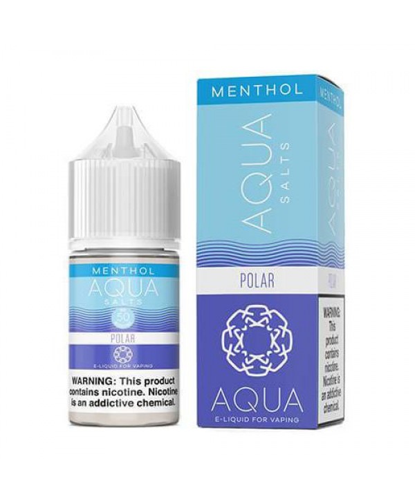Aqua Synthetic Nicotine Polar 30ml Nic Salt Vape Juice