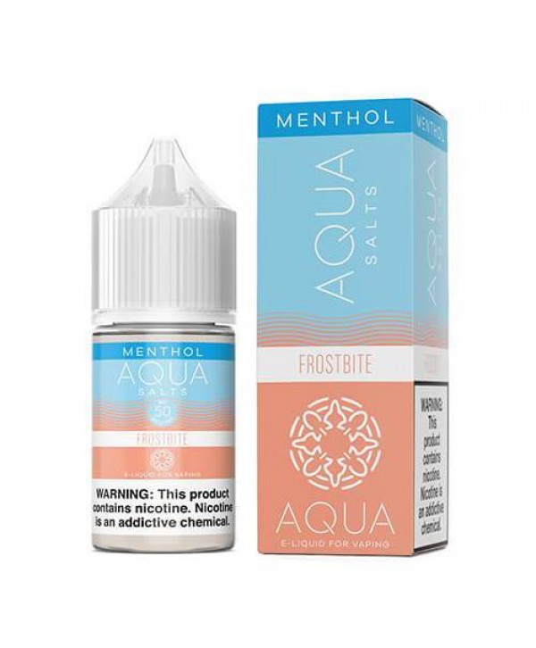 Aqua Synthetic Nicotine Frostbite 30ml Nic Salt Vape Juice