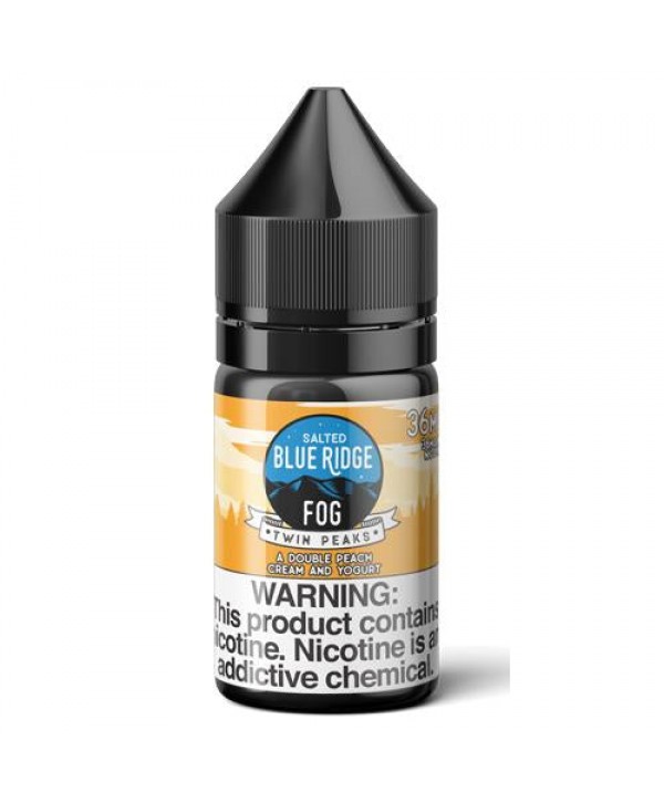 Twin Peaks 30ml Nic Salt Vape Juice - Blue Ridge Fog