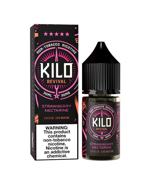 Kilo Revival Strawberry Nectarine 30ml TF Nic Salt Vape Juice