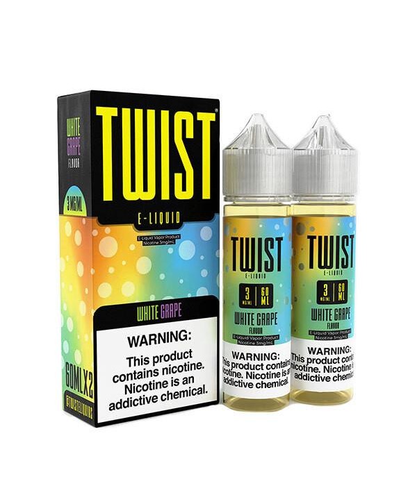 White Grape 2x 60ml (120ml) Vape Juice - Twist E-Liquids