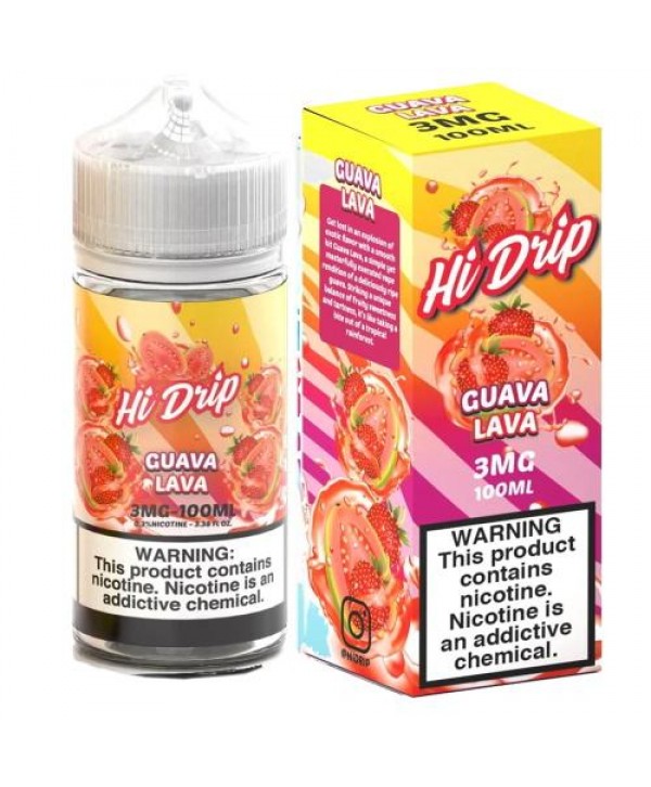 Hi-Drip 100ml Guava Lava Vape Juice