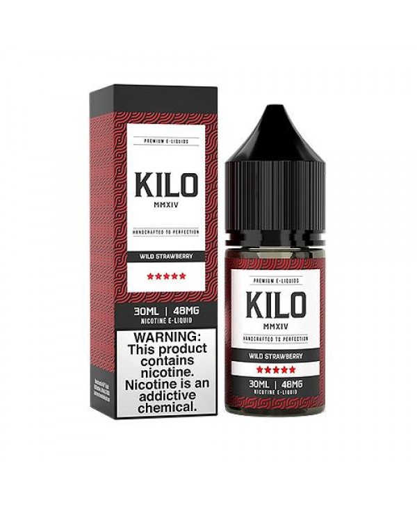 Kilo Salts Wild Strawberry 30ml Nic Salt Vape Juice