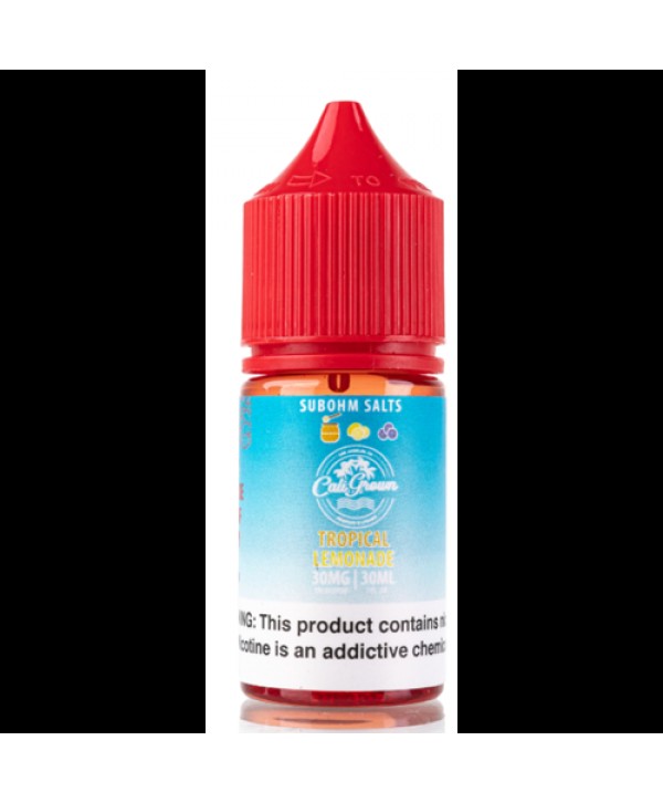 Tropical Lemonade 30ml Nic Salt Vape Juice - California Grown