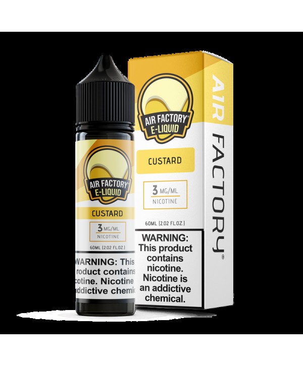 Custard 60ml Vape Juice - Air Factory