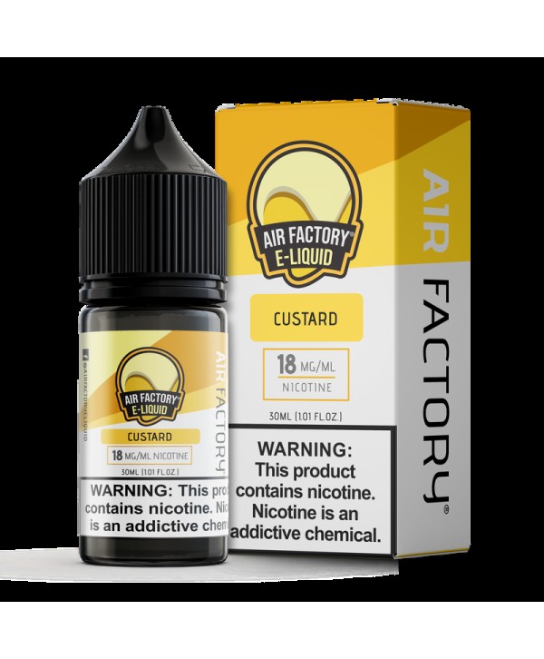 Custard 30ml Nic Salt Vape Juice - Air Factory