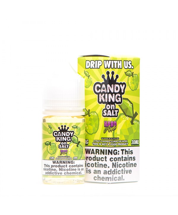 Candy King On Salt Hard Apple Synthetic Nicotine 30ml Nic Salt Vape Juice