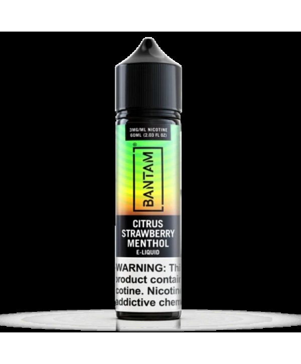 Citrus Strawberry Menthol 60ml Vape Juice - Bantam