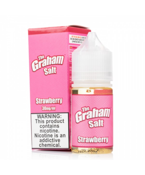 Strawberry 30ml Nic Salt Vape Juice - The Graham