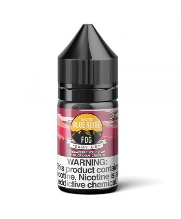 Dairy Air 30ml Nic Salt Vape Juice - Blue Ridge Fog