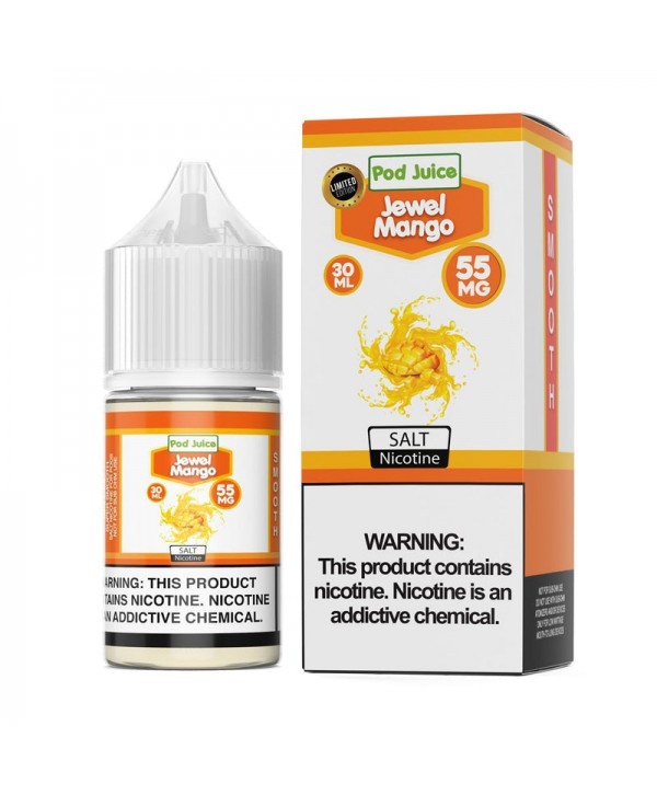 Pod Juice Jewel Mango TF 30ml Nic Salt Vape Juice