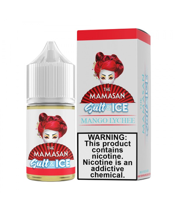 Mango Lychee Ice 30ml Nic Salt Vape Juice - Mamasan