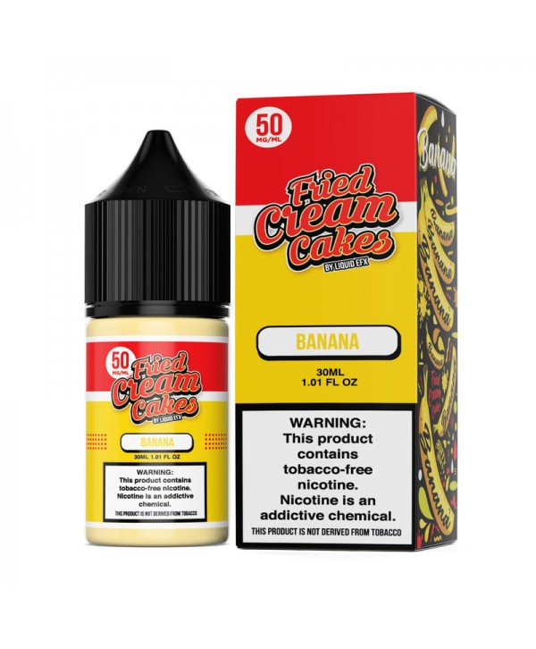 Fried Cream Cakes Banana 30ml Nic Salt Vape Juice