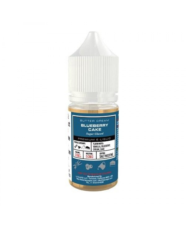 Glas Basix Blueberry Cake 30ml Nic Salt Vape Juice