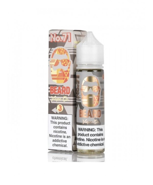 Beard Vape Co No. 71 - Sweet & Sour Sugar Peach (60ml)