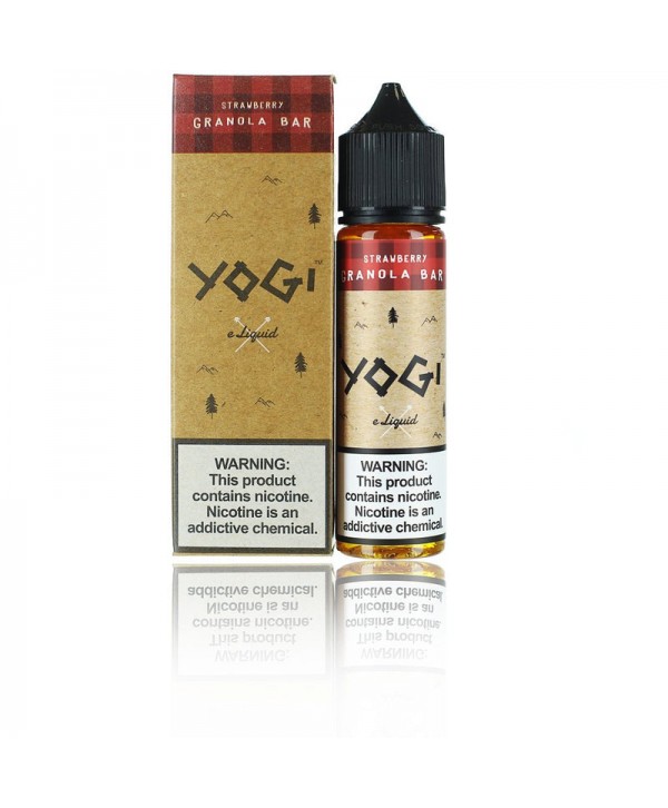 Yogi Vape Juices - Strawberry Granola Bar (60ml)