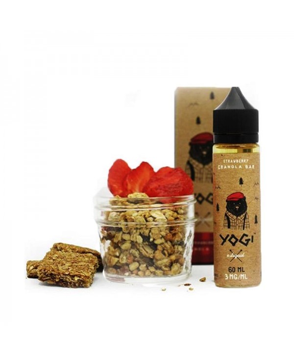 Yogi Vape Juices - Strawberry Granola Bar (60ml)