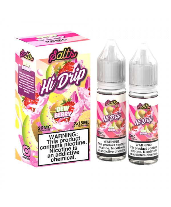 Dew Berry 2x 15ml Nic Salt Vape Juice - Hi Drip