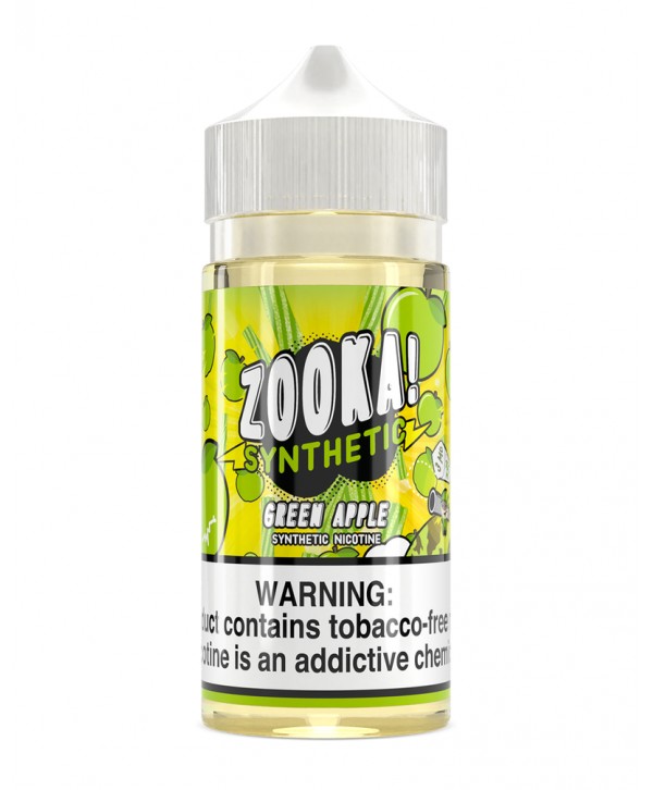 Top Class Zooka Series Green Apple 100ml TFN Vape Juice