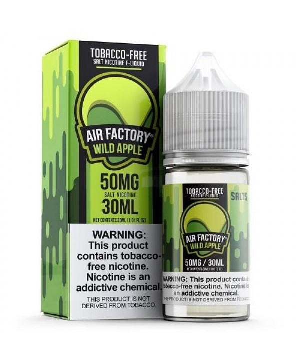 Wild Apple 30ml TF Nic Salt Vape Juice - Air Factory