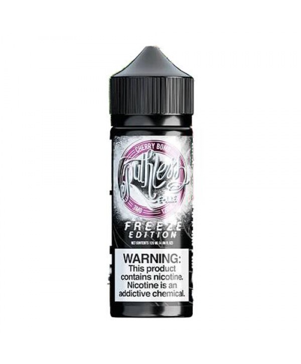 Cherry Bomb Freeze Edition TF 120ml Vape Juice - Ruthless