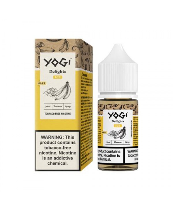 Banana Ice 30ml Nic Salt Vape Juice - Yogi