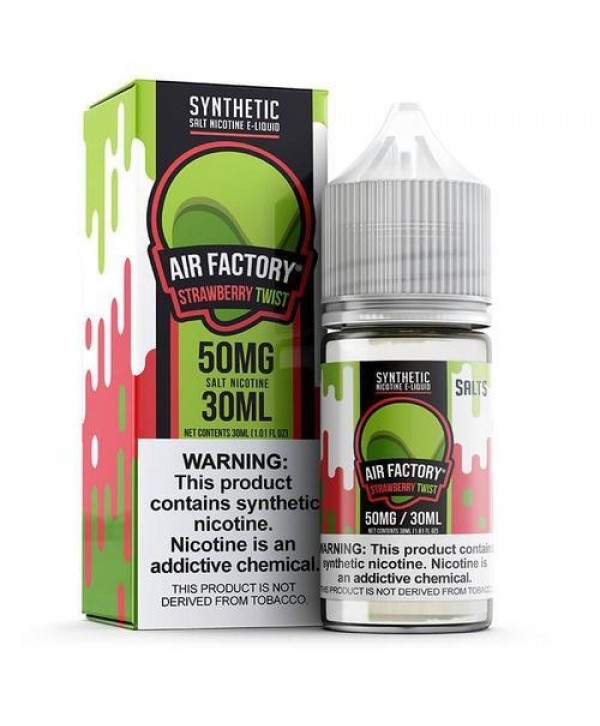 Air Factory Strawberry Twist 30ml TF Nic Salt Vape Juice