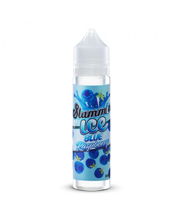 Blue Raspberry Ice 60ml Vape Juice - Slammin