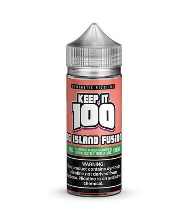 OG Island Fusion 100ml Synthetic Nicotine Vape Juice - Keep It 100