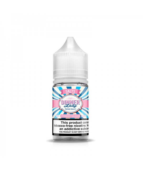 Strawberry Macaroon 30ml TF Nic Salt Vape Juice - Dinner Lady Salts