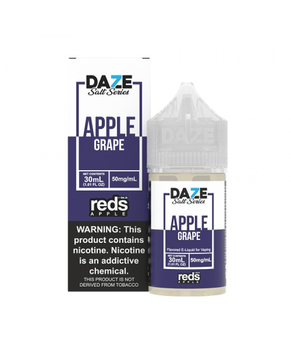 Grape 30ml TF Nic Salt Vape Juice - Red's Apple