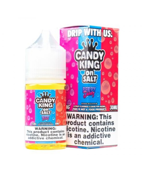 Candy King On Salt Berry Dweebz Synthetic Nicotine 30ml Nic Salt Vape Juice
