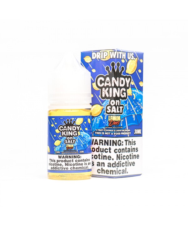 Candy King Lemon Drops Synthetic Nicotine 30ml Nic Salt Vape Juice