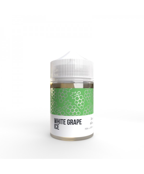 Ice Series White Grape 60ml Vape Juice - Saucy