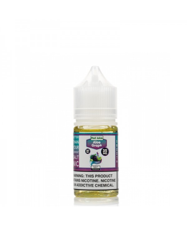 Pod Juice Aloe Grape 30ml Nic Salt Vape Juice