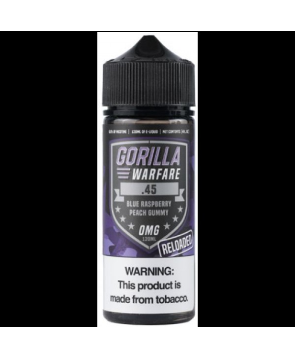 .45 Reloaded 120ml Vape Juice - Gorilla Warfare