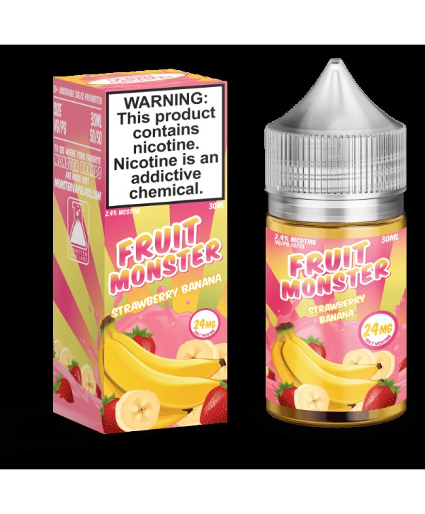 Frozen Fruit Monster Strawberry Banana 30ml Nic Salt Vape Juice