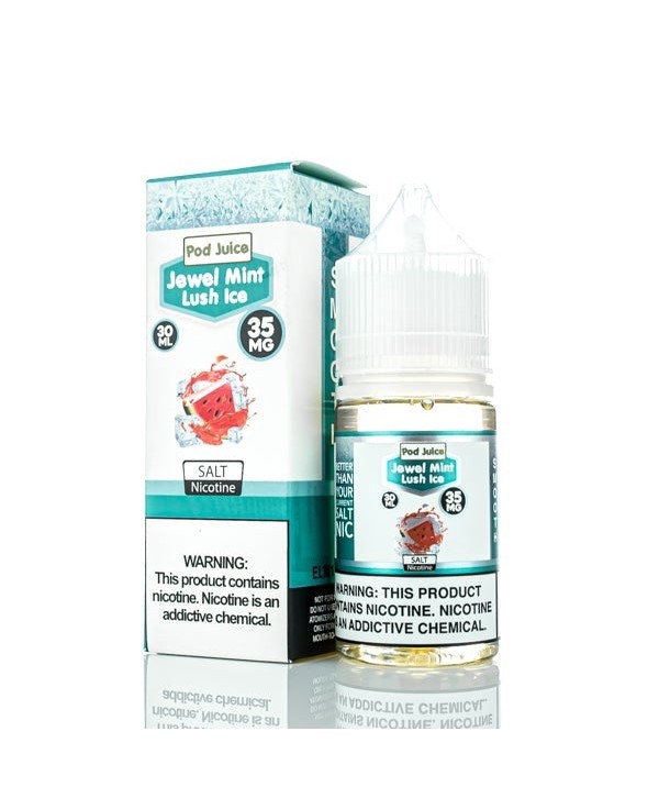 Pod Juice Jewel Mint Lush Ice 30ml Nic Salt Vape Juice