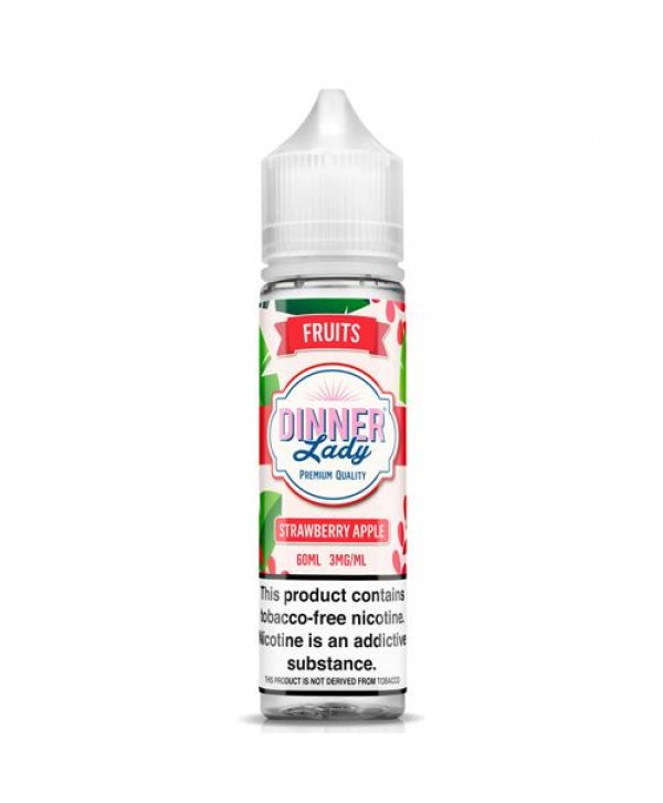 Strawberry Apple 30ml TF Nic Salt Vape Juice - Dinner Lady