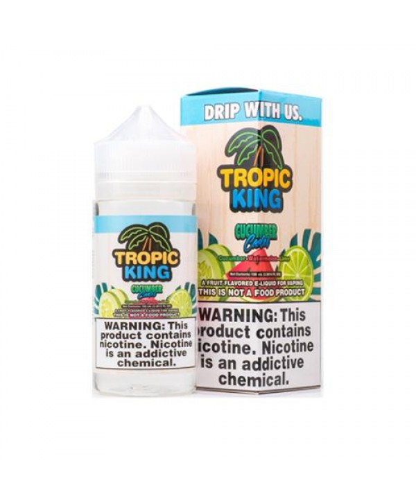 Tropic King Cucumber Cooler 100ml Vape Juice