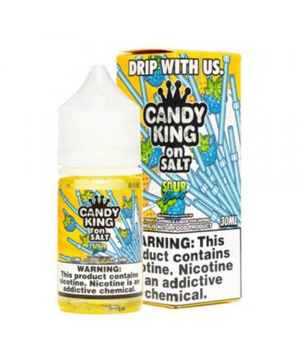 Candy King Sour Straws Synthetic Nicotine 30ml Nic Salt Vape Juice