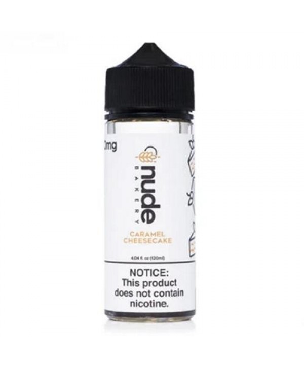 Nude Bakery 120ml Caramel Cheesecake Vape Juice