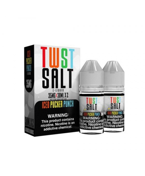 TWST Salts ICED Pucker Punch 2x30ml Nic Salt Vape Juice