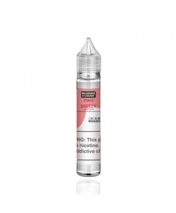 Milkshake Liquids Salt Breezy 30ml Nic Salt Vape Juice