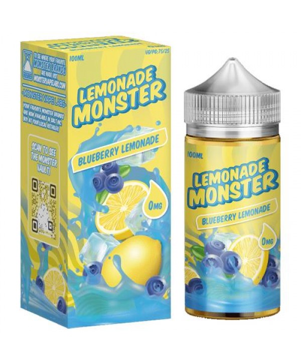 Blueberry Lemonade 100ml Vape Juice - Lemonade Monster