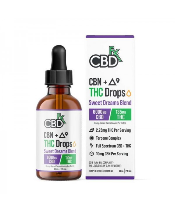 CBDfx Delta 9 + CBN Sweet Dreams Blend Tincture